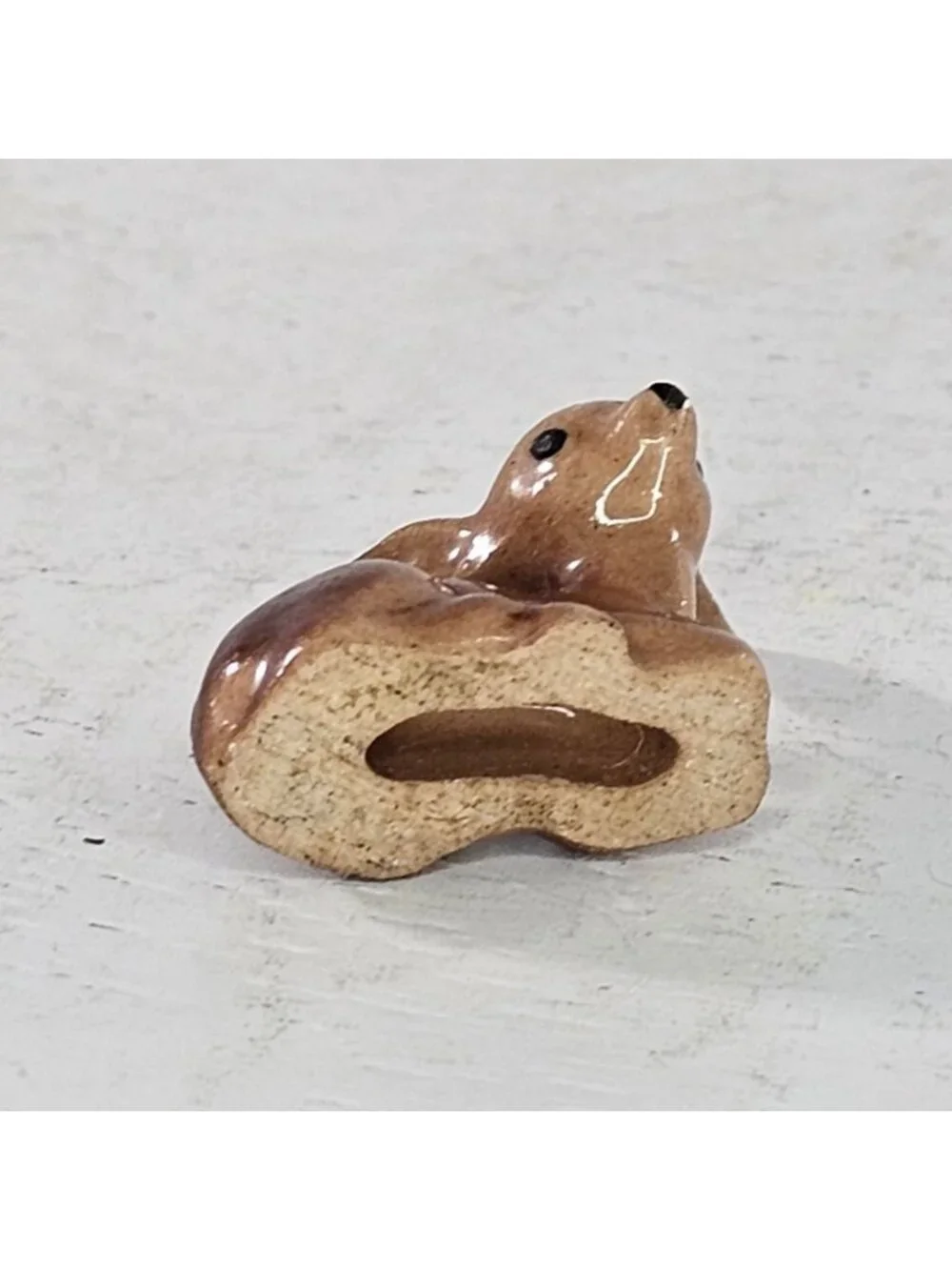 Hagen Renaker Fawn Bay Spotted Deer Lying Down Miniature Figurine